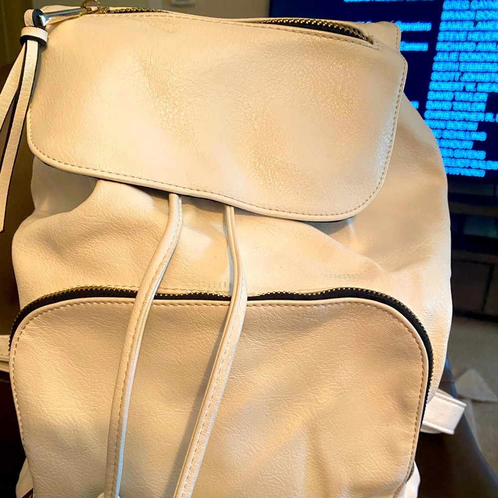 Aldo faux leather backpack